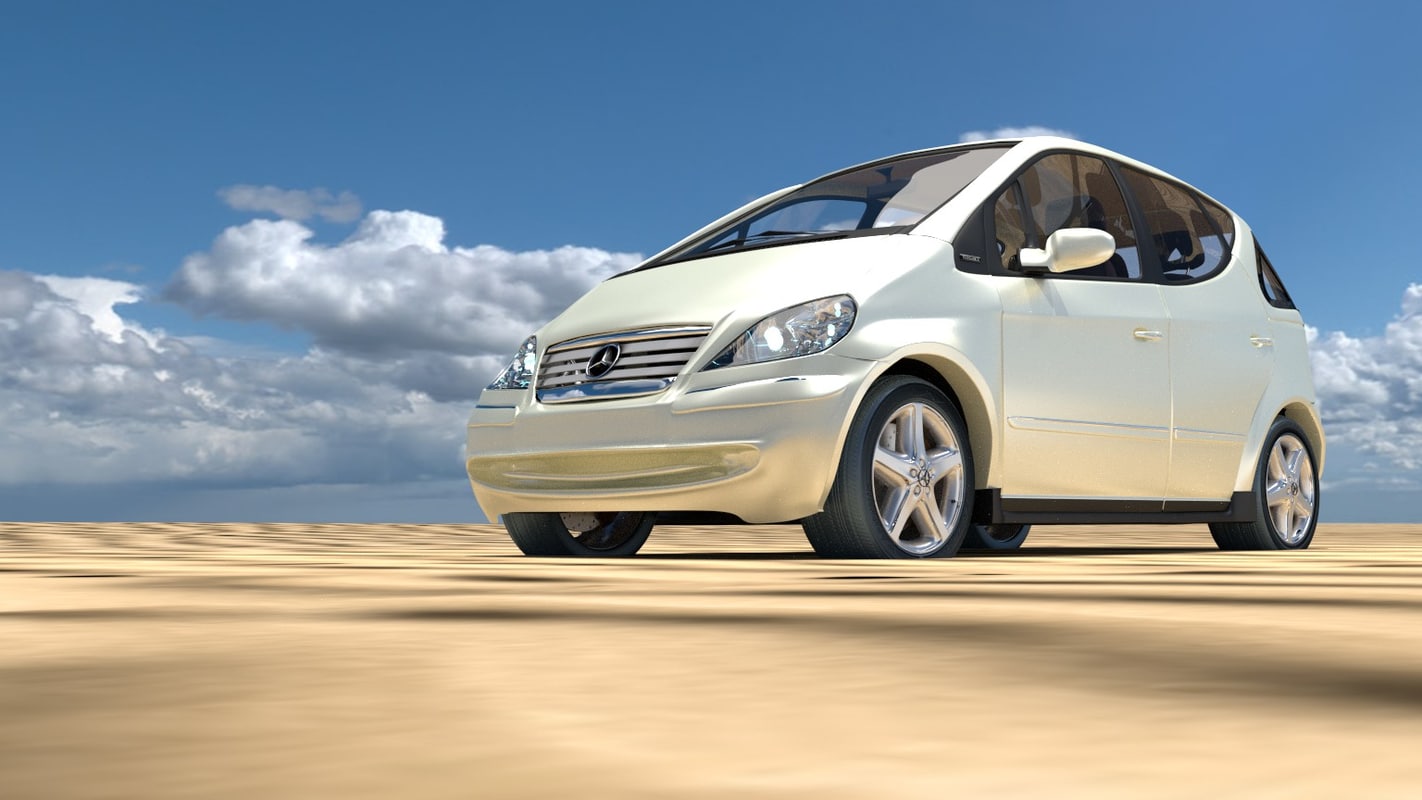 梅赛德斯 - 奔驰a classe w1683d模型 - turbosquid 1190539