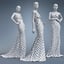 mannequin dress 3D model