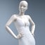 mannequin dress 3D model