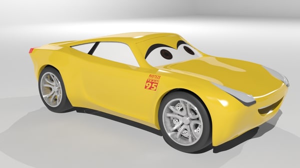 Cruz ramirez cars 3 3D - TurboSquid 1190759