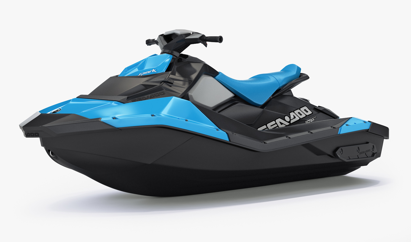 Sea-doo spark trailer 3D model - TurboSquid 1190857