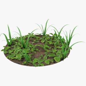 ground grass model