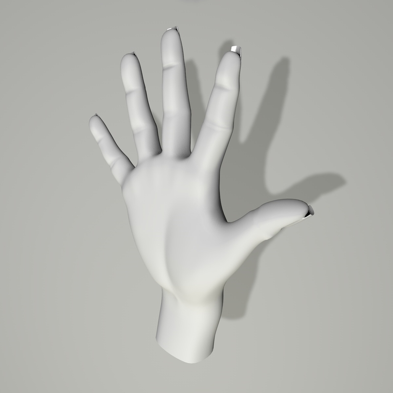 3D hand model - TurboSquid 1191088