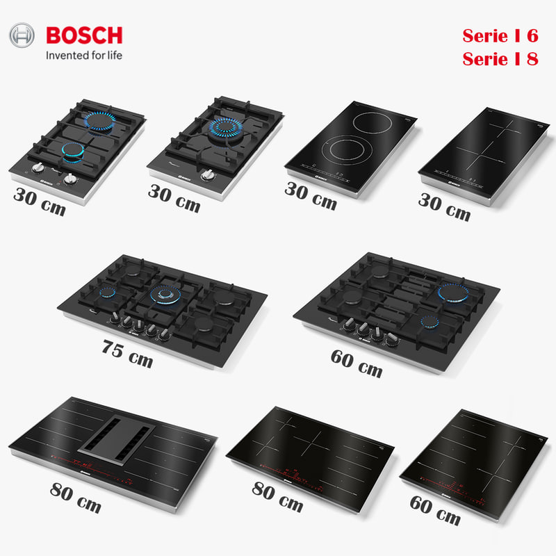 bosch hob and oven set