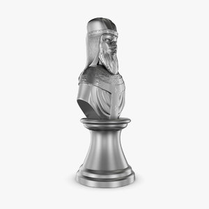 bishop chess realistic 3D