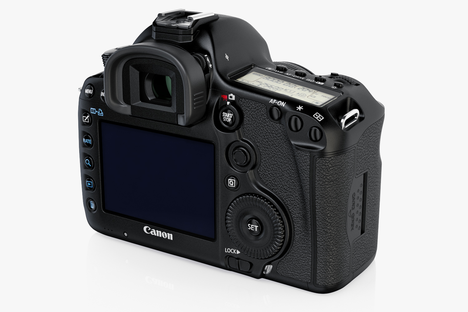 Canon eos 5d mark iii 3D model - TurboSquid 1191679