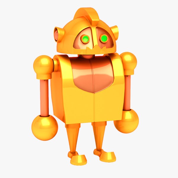 3D model s toy robot