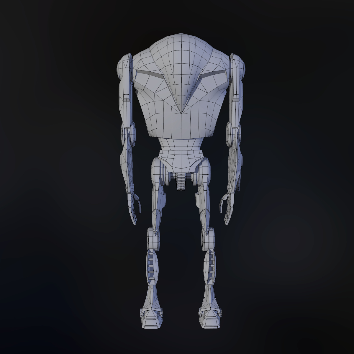 3D Model Super Battle Droid B2 - TurboSquid 1191801