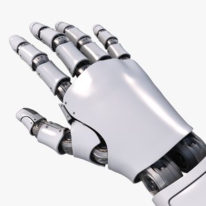 robotic hand 3D model