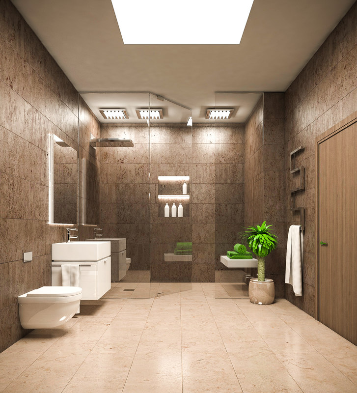 3D bath bathroom room - 3D Bath Bathroom Room 0