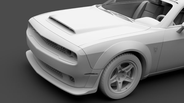 3d модель dodge