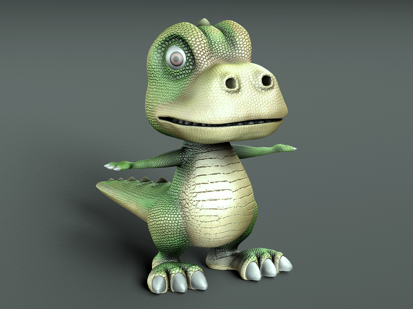modelo 3d Dinosaurio de dibujos animados - TurboSquid 1192085