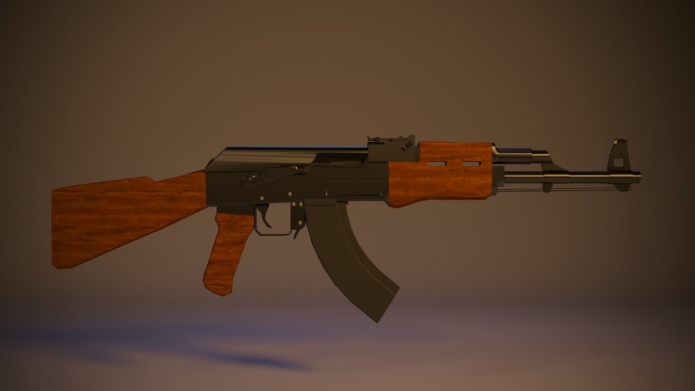 Ak-47 ak 47 3D model - TurboSquid 1192312