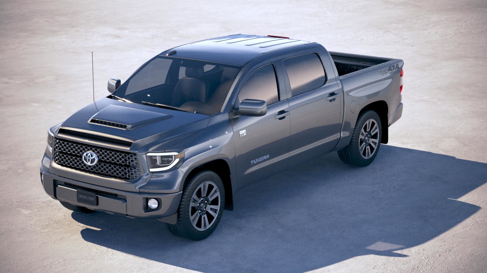 Toyota tundra trd 3D model - TurboSquid 1192412