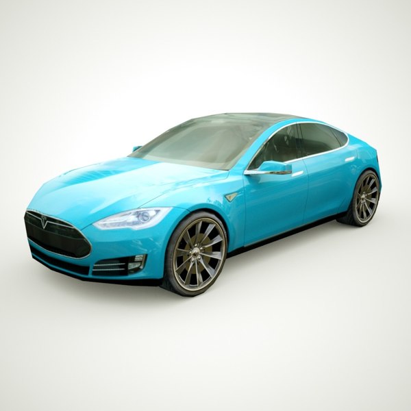 tesla s 3D model