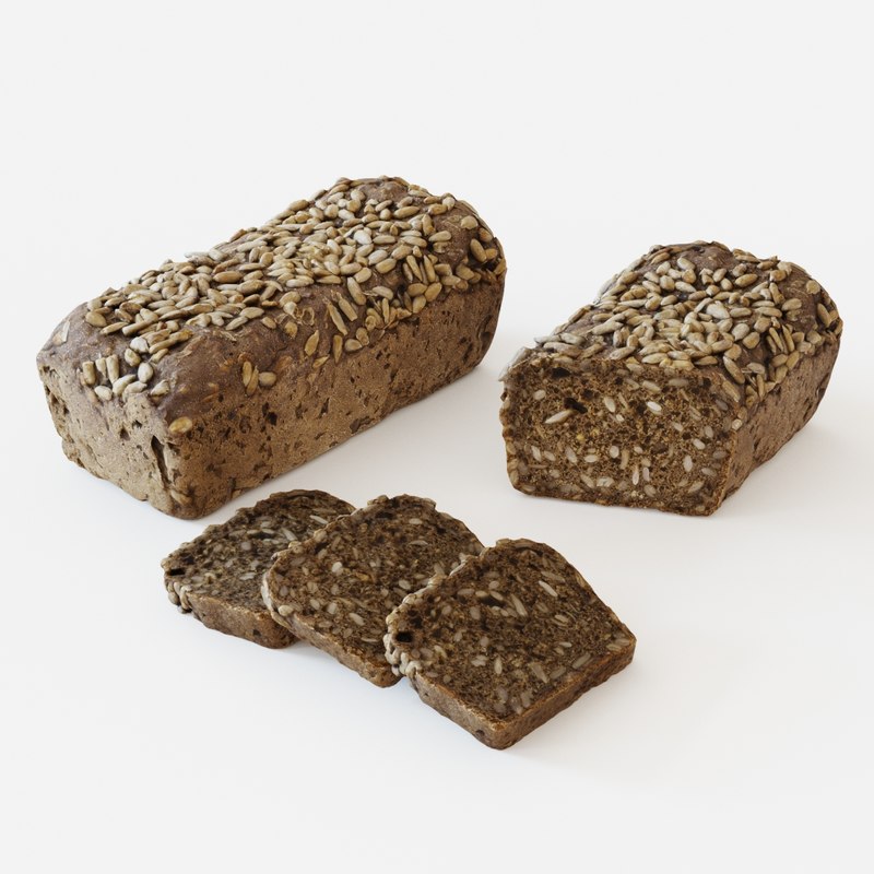 3d simulation bread