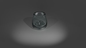 scotch glass 3D model
