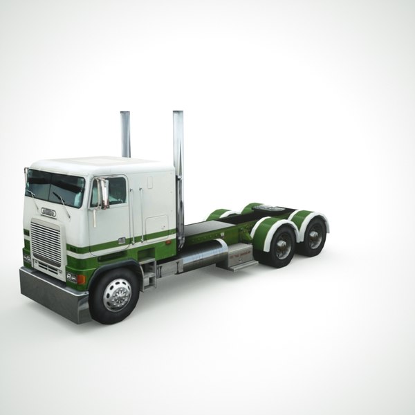 Freightliner flb model - TurboSquid 1192622