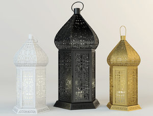 lanterns zara home 3D model