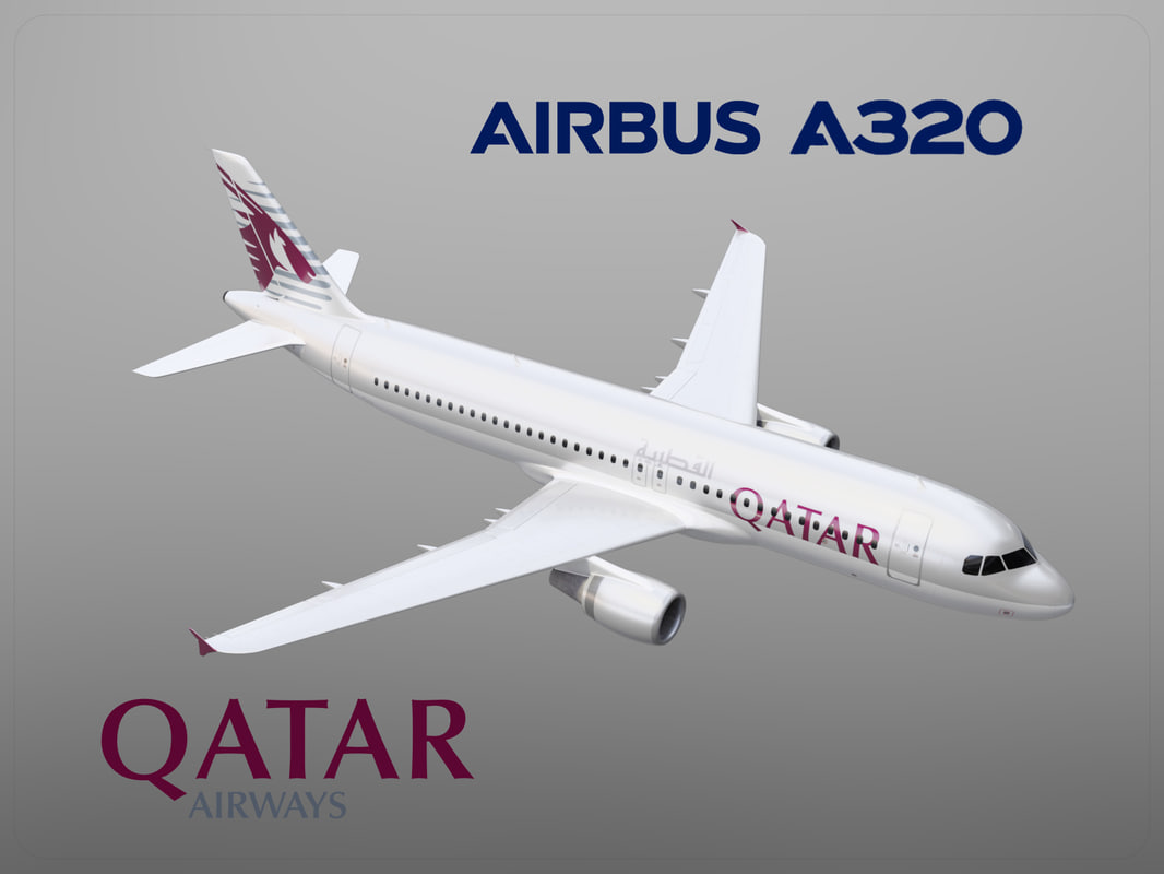 qatar airways toy airplane