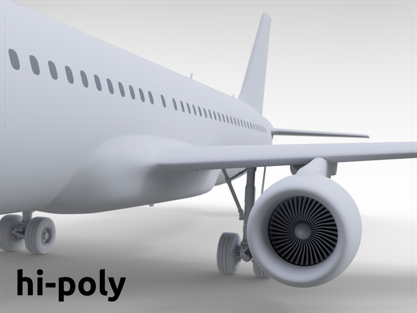 Airbus A320 Landing Gear 3D Model - TurboSquid 1192928