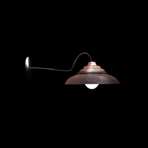 old wall lamp 3D model