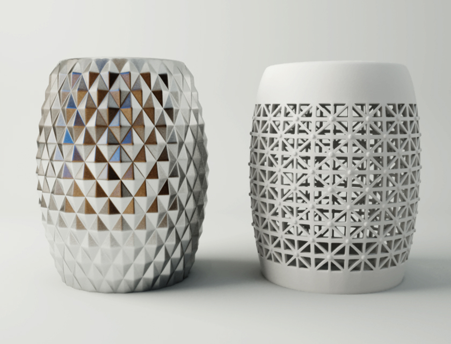 Ceramic Garden Stools