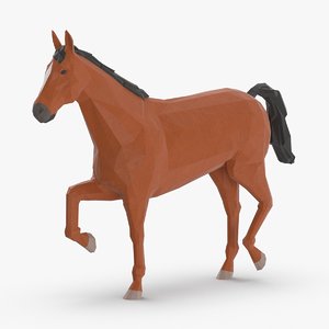 3D horse---walking model