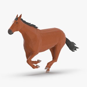 horse---running model
