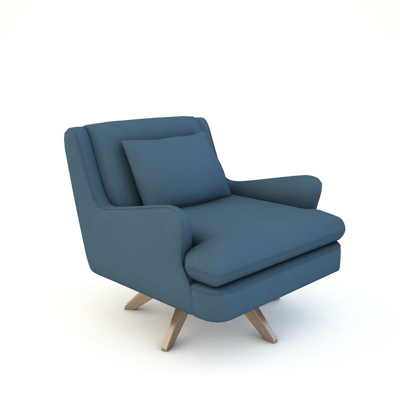 Venetian Lounge Chair Model Turbosquid 1193443 Venetian Lounge Chair Model