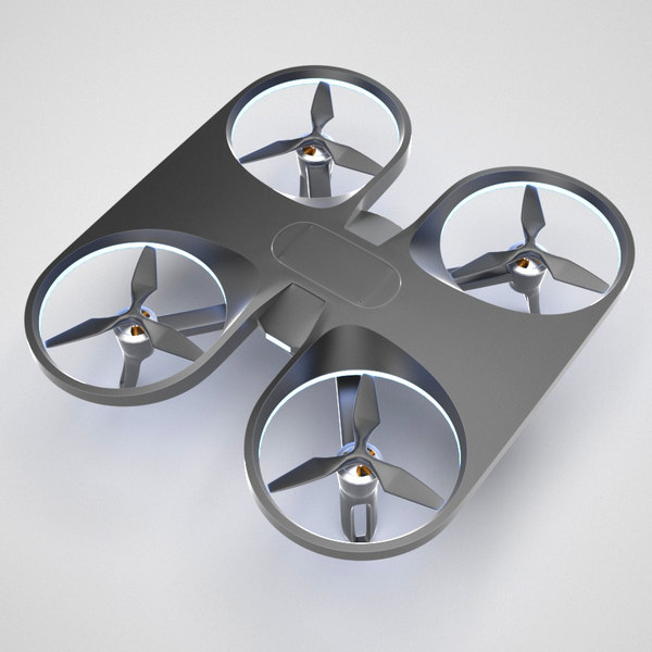 3D concept dndn drone model