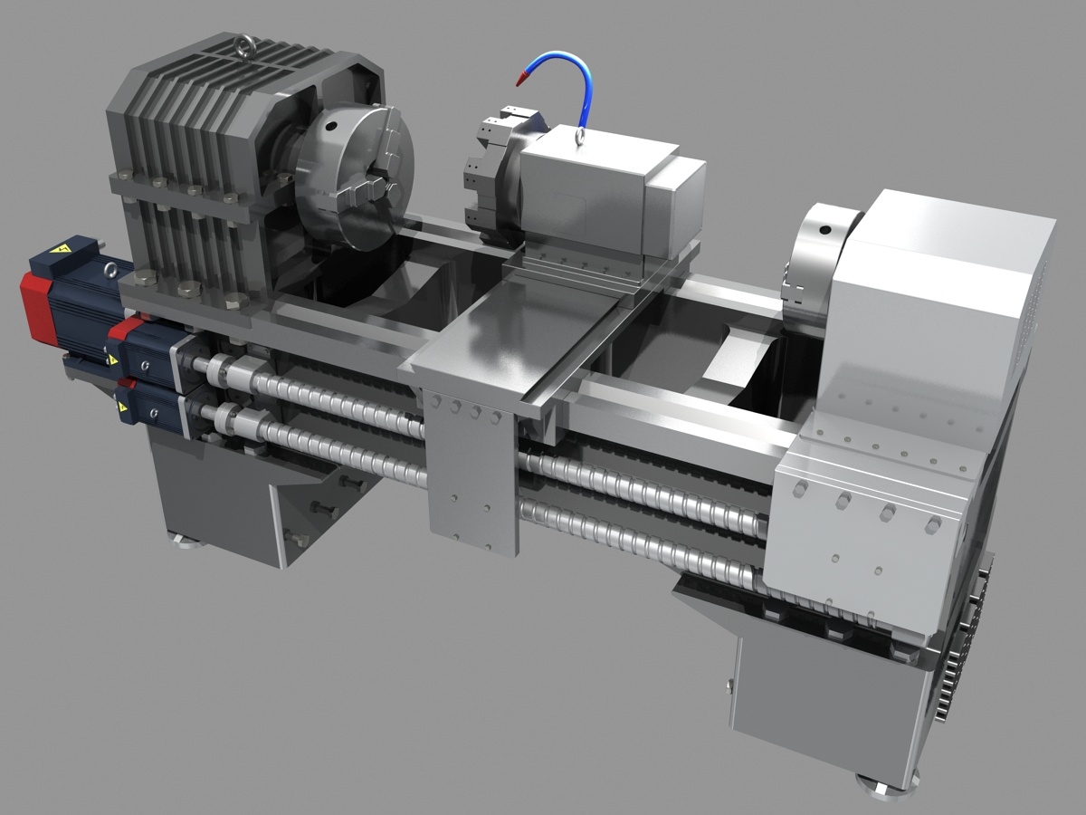 Cnc machine tool 02 3D model - TurboSquid 1193892