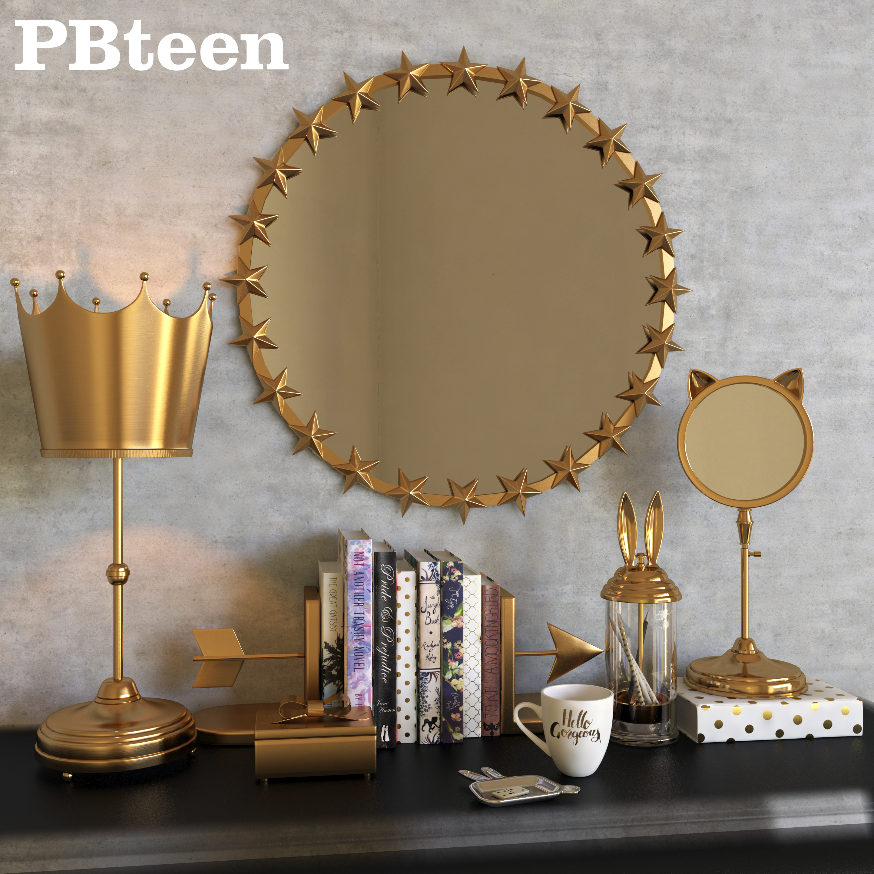Pottery Barn Teen 3d Model Turbosquid 1193911