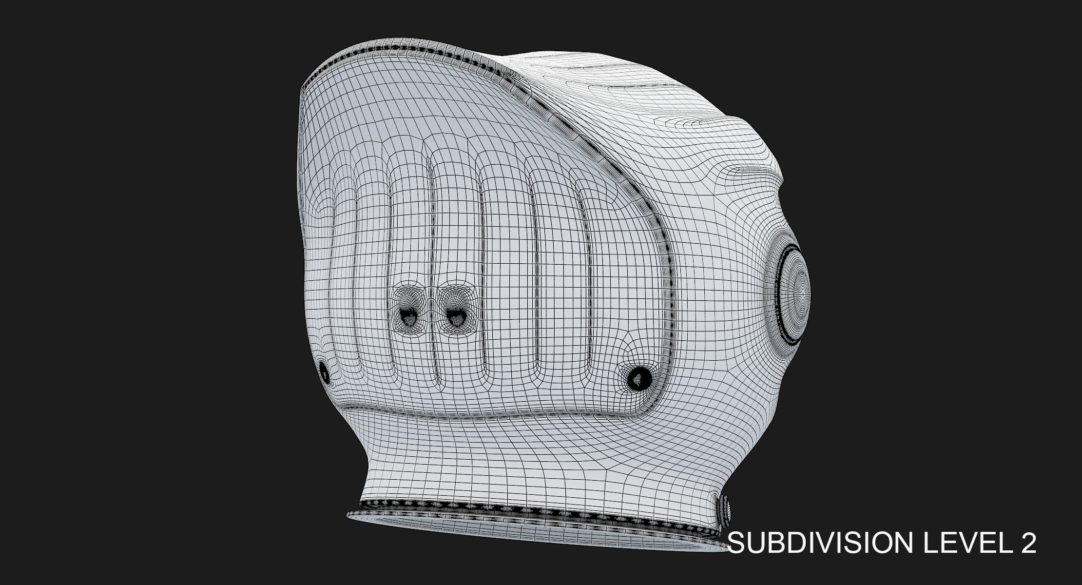 宇航员头盔a.3d模型