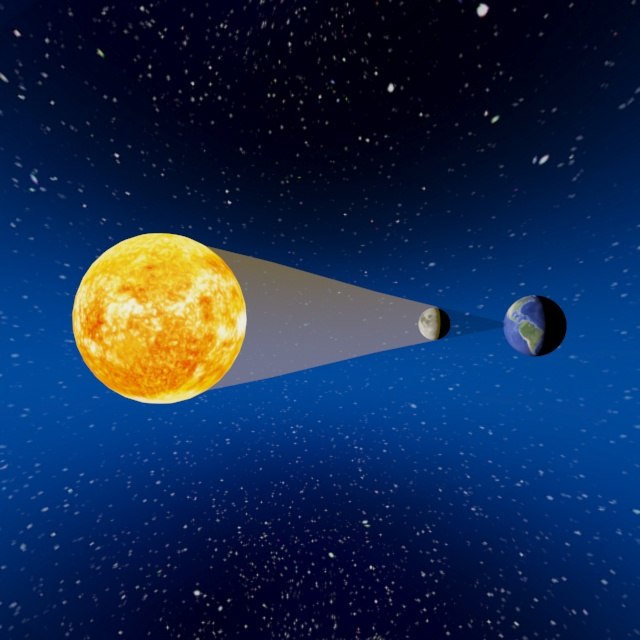 3D eclipse moon shadow TurboSquid 1194184