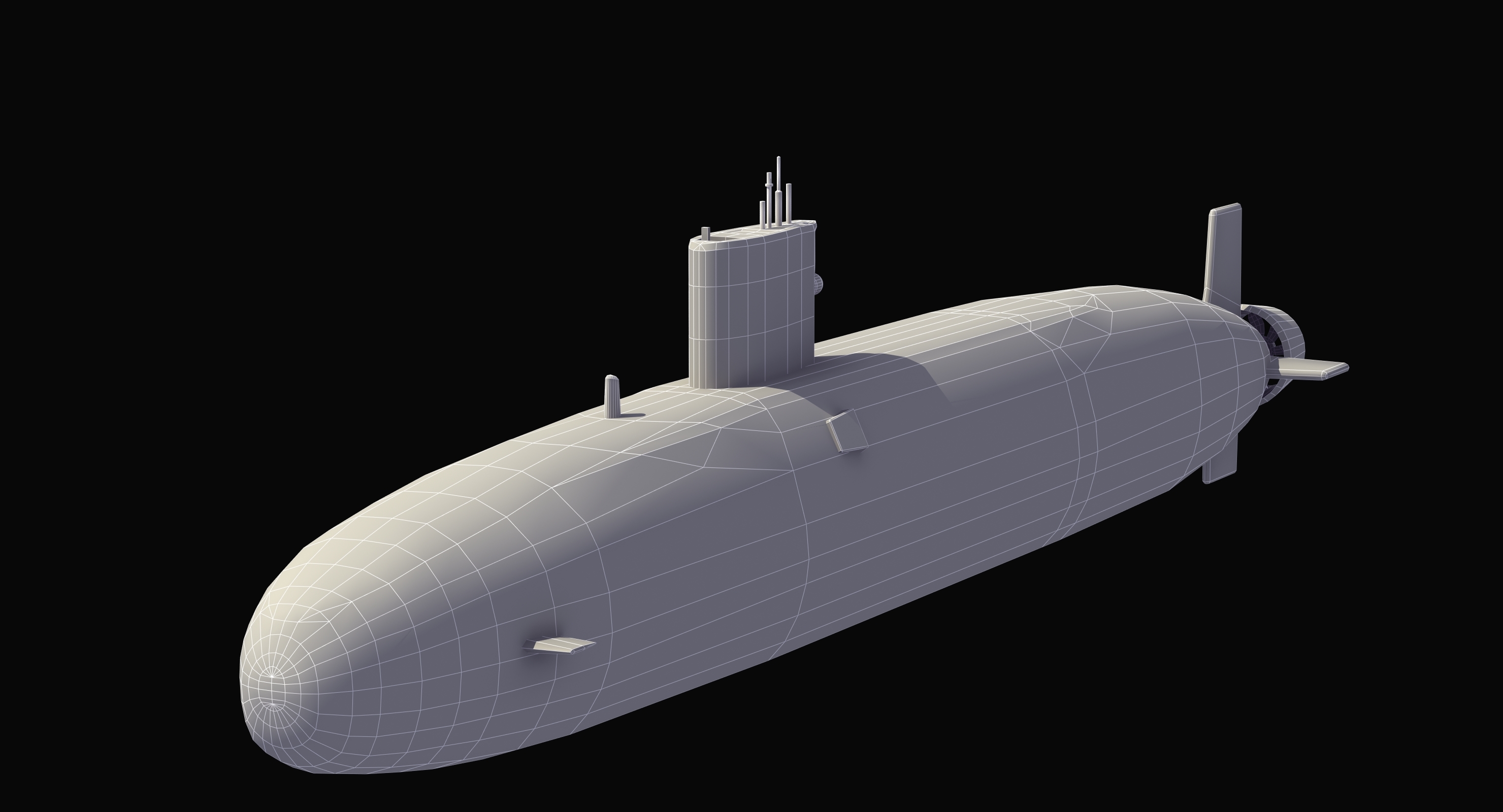 3d trafalgar class submarine