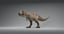 t-rex rigging animation 3D model