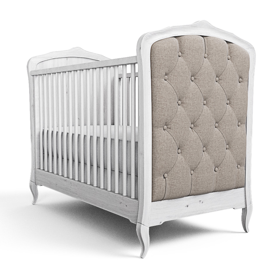 3d Model Baby Crib Design Turbosquid 1194491