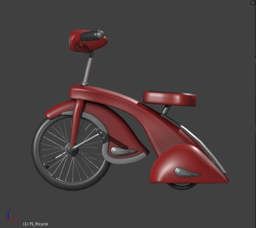 modèle 3D de Tricycle rétro TurboSquid 1194594