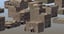 3D biblical arab buildings model