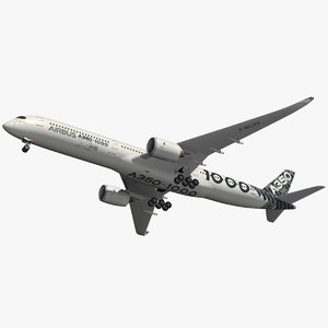 airbus carbon livery 3D model