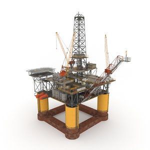 oil rig model