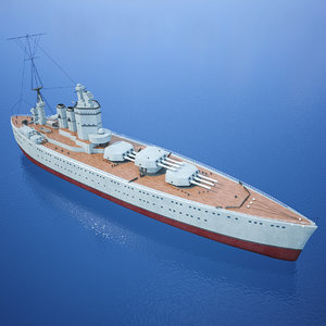3D hms nelson royal navy
