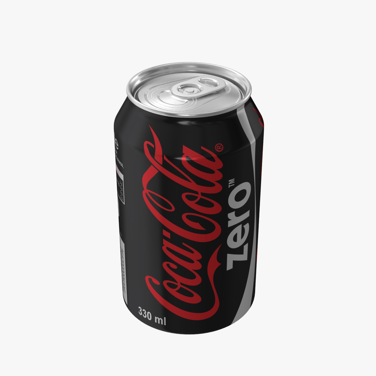 Coca-cola zero 3D model - TurboSquid 1195315