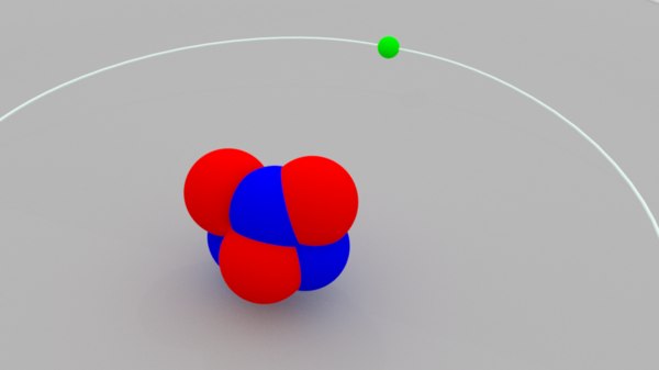 Lithium atom 3D model - TurboSquid 1195332