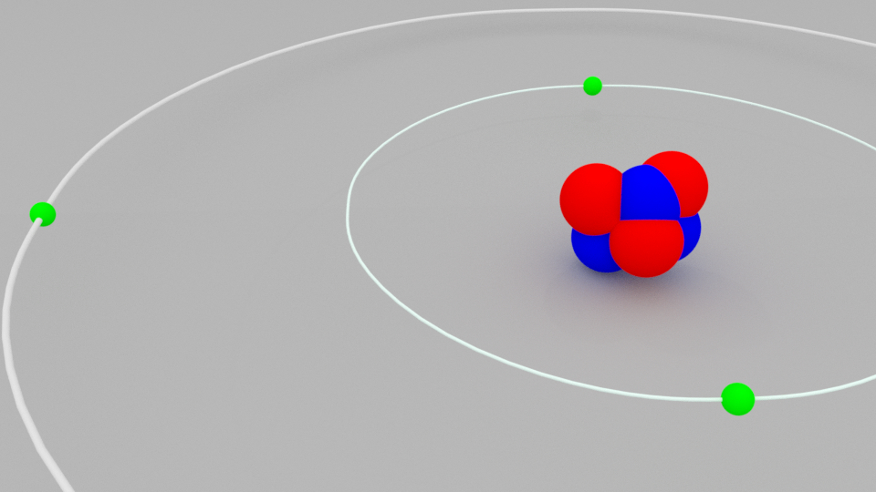 Lithium atom 3D model - TurboSquid 1195332