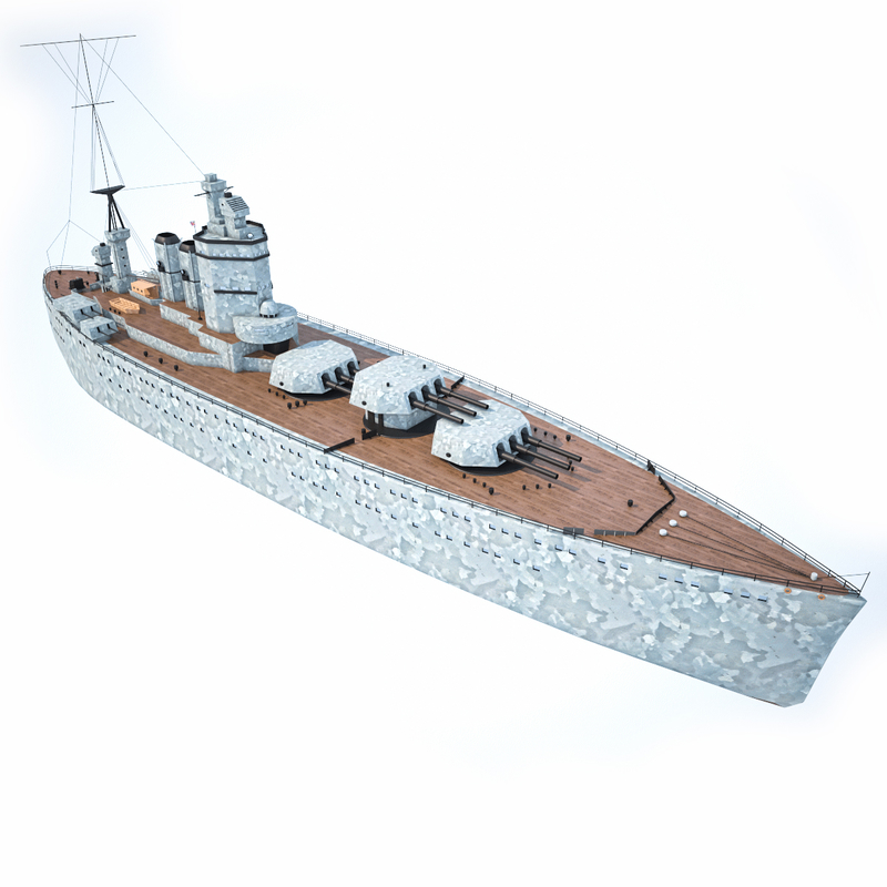 Hms nelson - model - TurboSquid 1195365