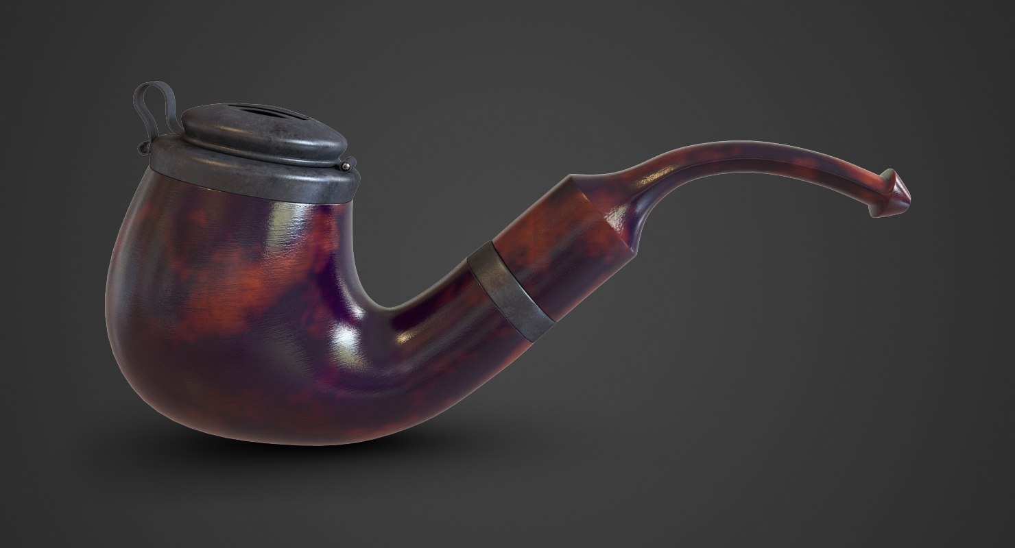 Smoking pipe 3D model - TurboSquid 1195492