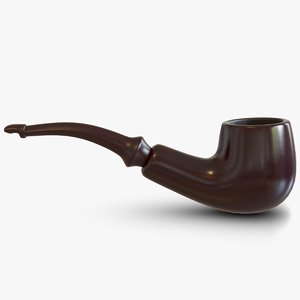 3D model smoking pipe