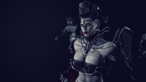 3D demon succubus demoness model